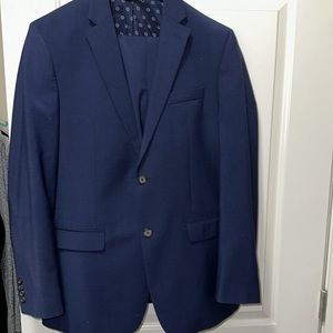 Navy Blue Suit 42L